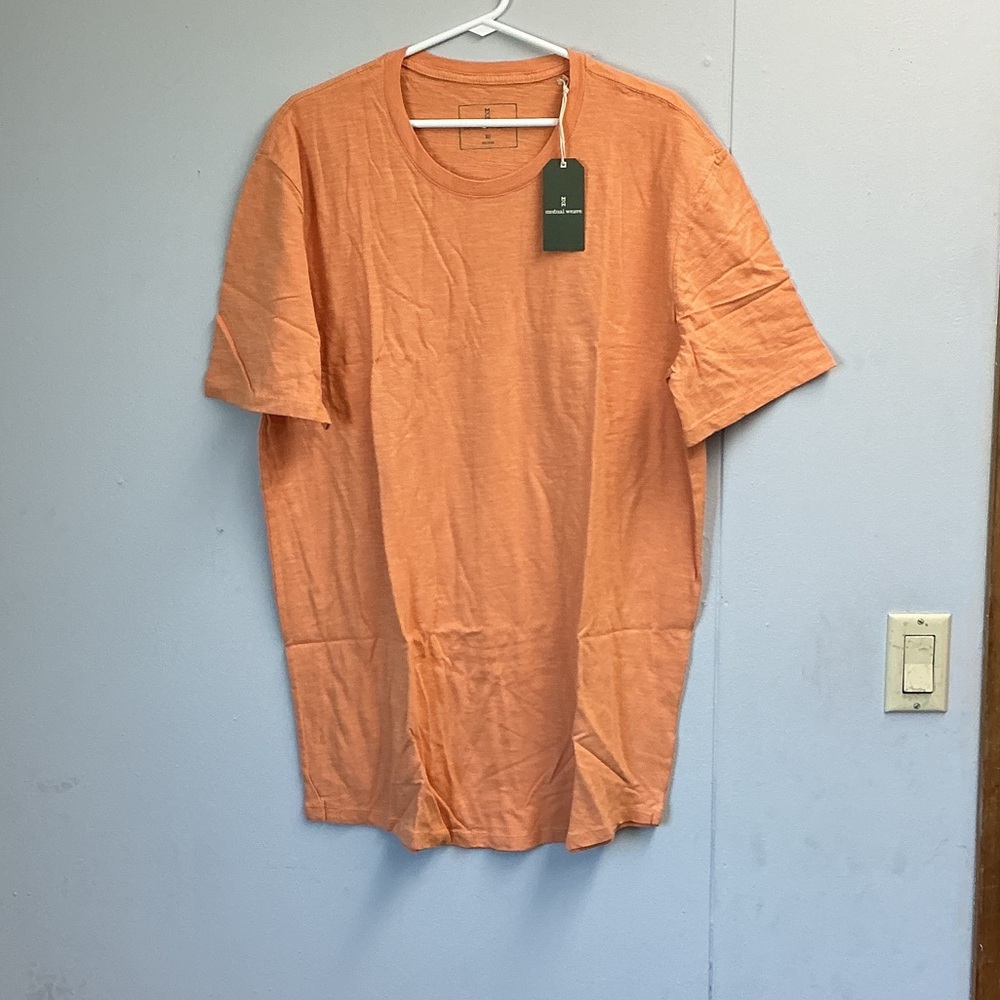 Men's Orange Short Sleeve Tee